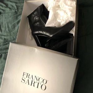 NIB Franco Sarto Pleather Knee-high Boots